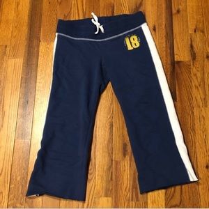 Abercrombie kids blue Capri comfy pants